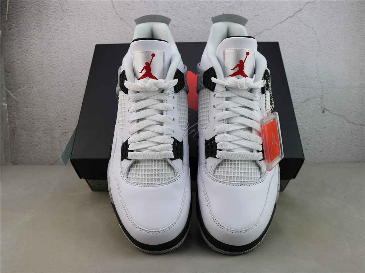 GX Batch Air Jordan 4 Retro OG White Cement 840606 192